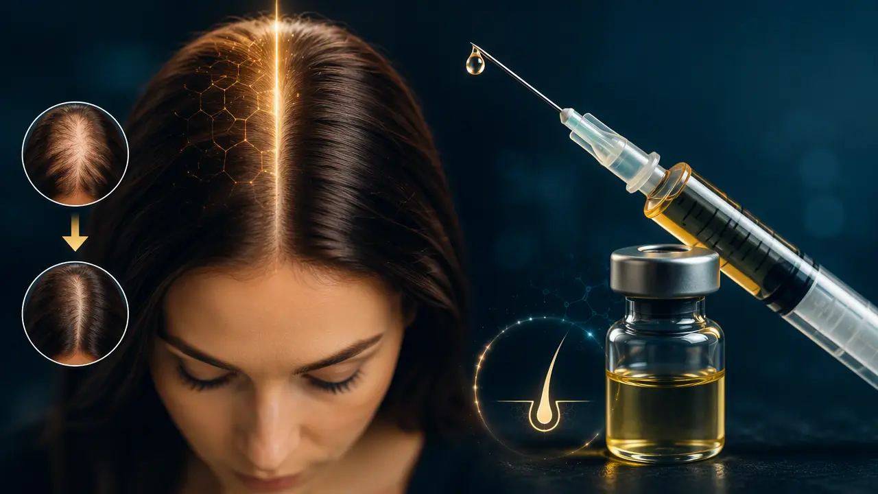 بهترین آمپول برای جلوگیری از ریزش مو چیست؟ + طریقه مصرف آن
