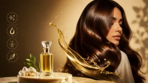 راهنمای کامل خواص و طرز استفاده روغن کریستال برای مو