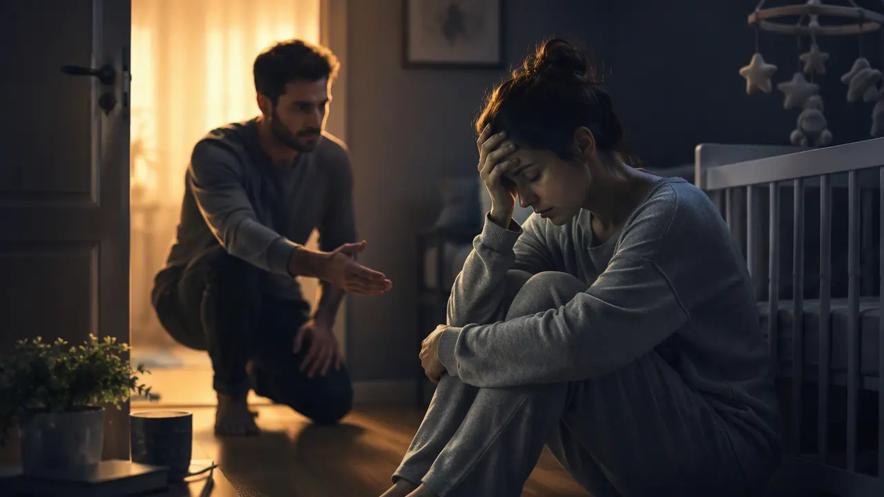 چگونه به همسر افسرده بعد از زایمان کمک کنیم؟