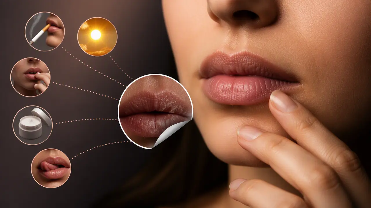 7 روش خانگی برای روشن شدن لب های تیره