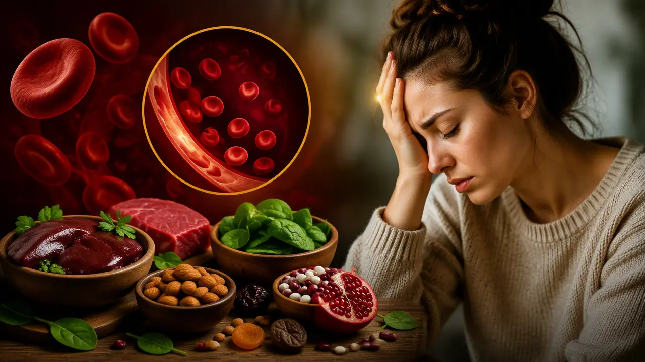 بهترین غذا برای کم خونی | درمان کم خونی شدید در بانوان و مردان