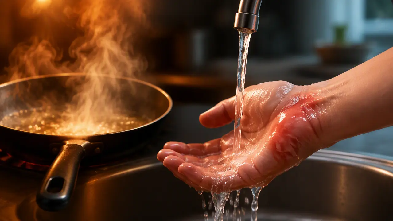 چگونه سوختگی پوست ناشی از روغن داغ را سریع درمان کنیم؟