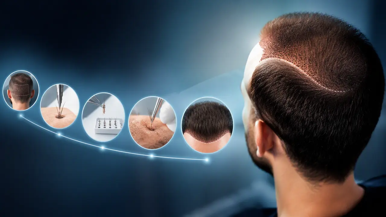 راهنمای کامل کاشت موی سر به روش BHT