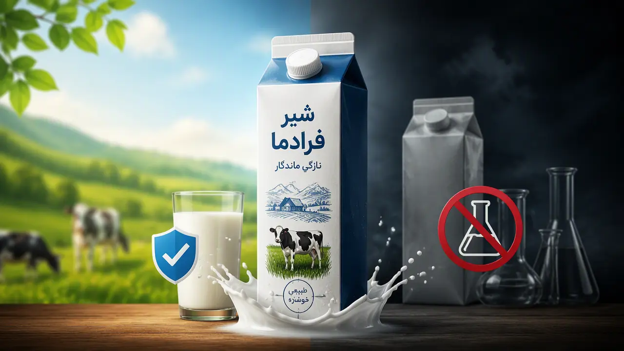 شیر فرادما چه تفوات و مزایایی دارد؟ شیر فرادما مواد نگهدارنده دارد؟