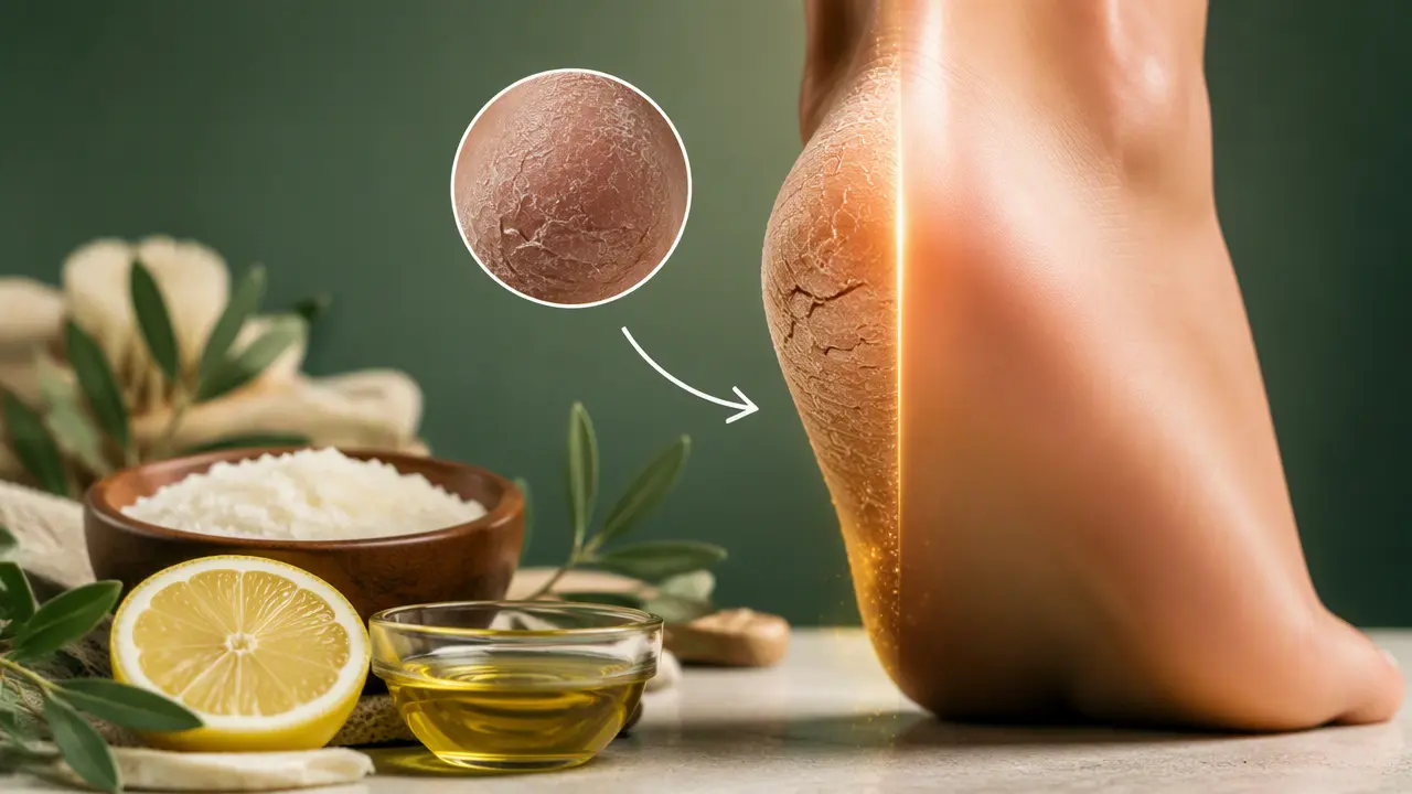 7 روش خانگی موثر برای لایه برداری پوست کف پا