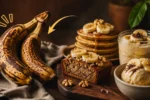 با موز سیاه شده چی درست کنم؟ انواع دسر و عصرانه با موز له شده