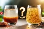 چه کنیم که خاکشیر و تخم شربتی ته نشین نشود؟ راز معلق ماندن خاکشیر و تخم شربتی در شربت