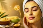 راهنمای کامل خواص و طرز تهیه ماسک ذرت برای پوست