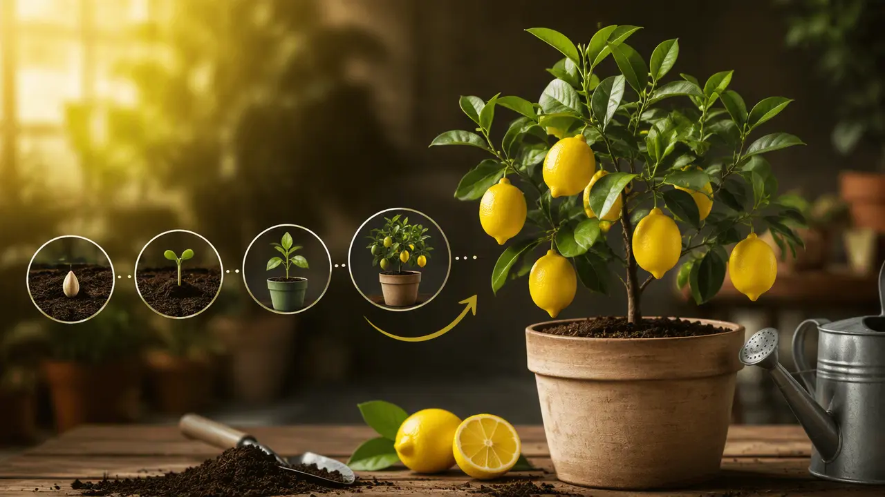 نحوه کاشت لیمو ترش در گلدان و روش نگهداری + زمان کاشت لیمو ترش