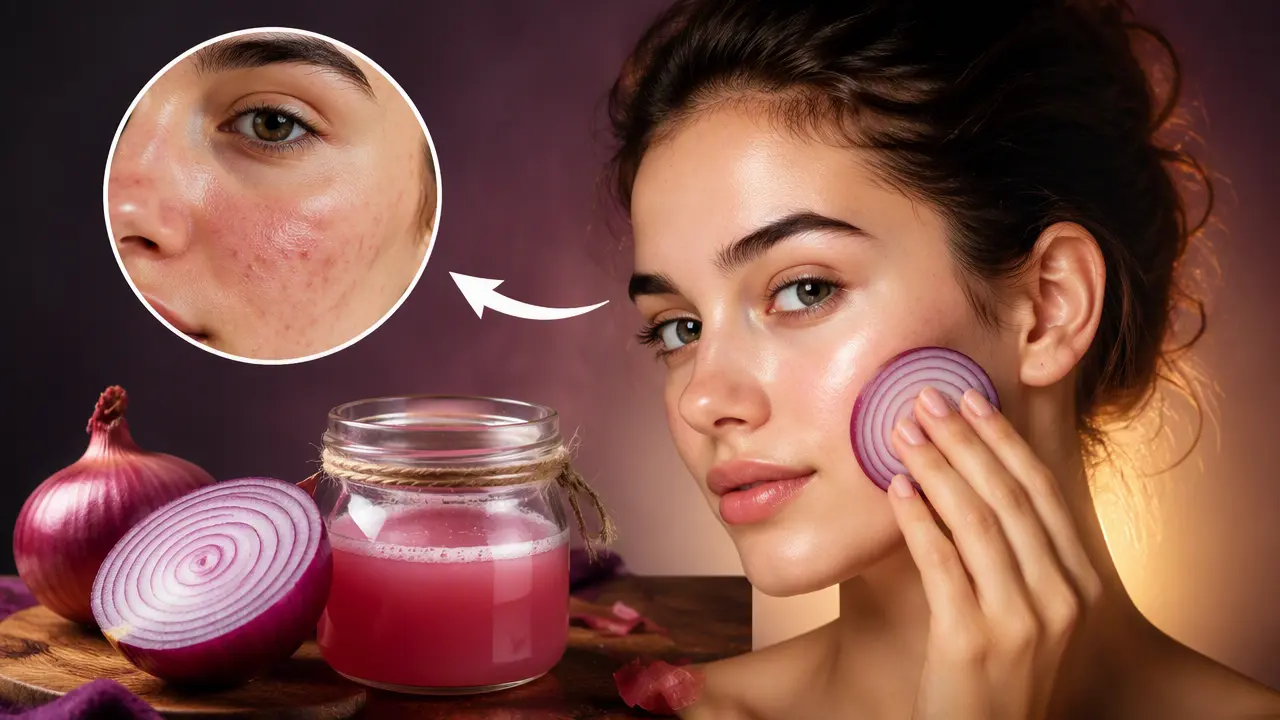 معجزه ماسک آب پیاز برای رفع جوش و لک صورت + نحوه استفاده