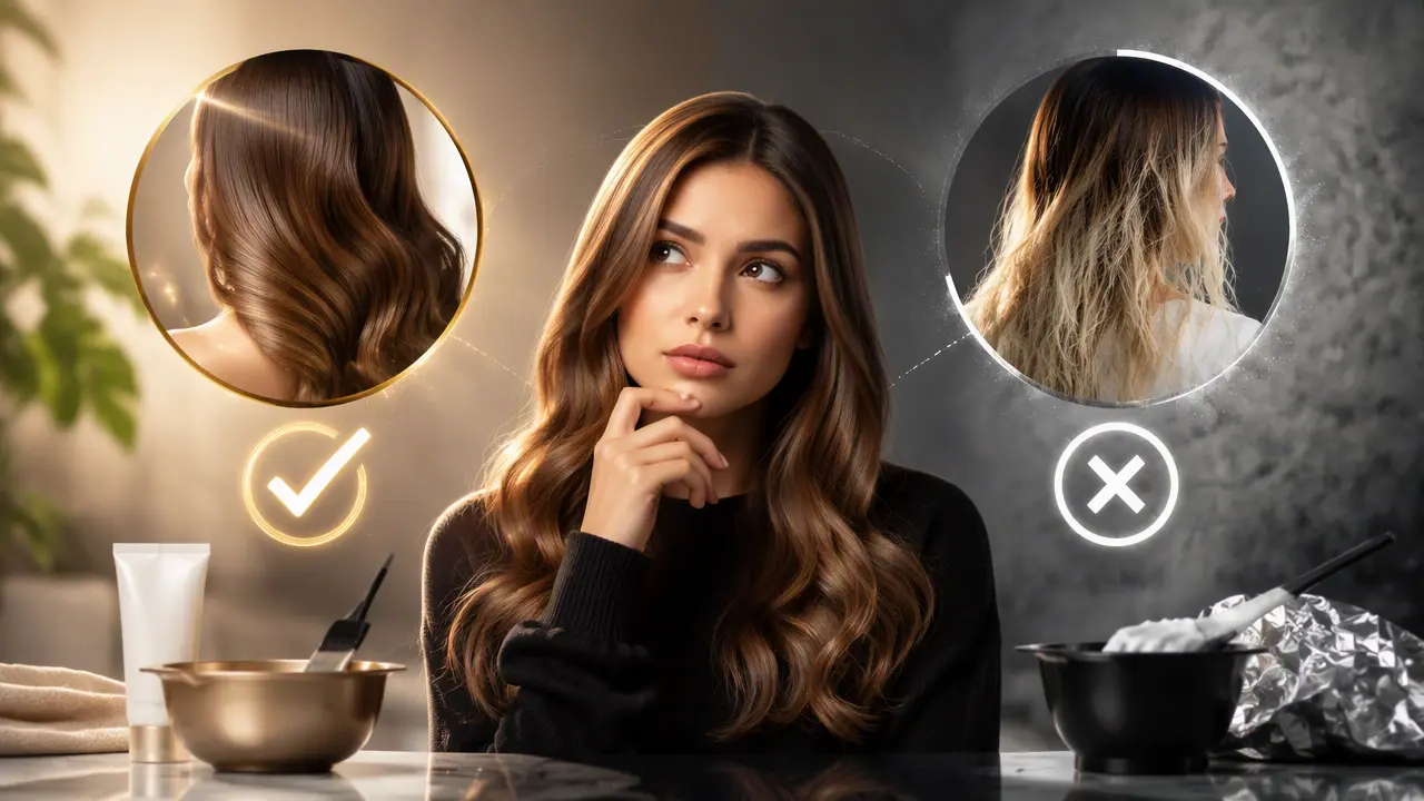 برای رنگ کردن مو بدون آسیب، دکوکرم بهتر است یا دکلره؟