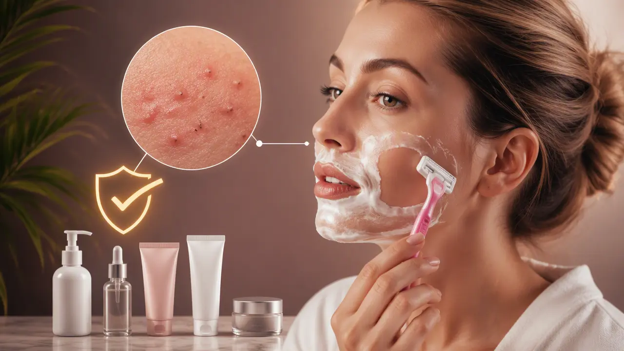 جلوگیری از جوش های ریز بعد از اصلاح صورت خانم ها؛ 10 راهکار موثر
