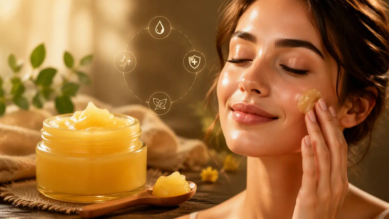 فواید ماسک روغن حیوانی برای پوست