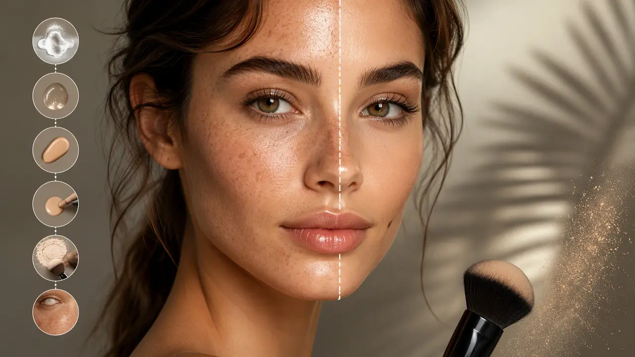 چطور کک و مک را با آرایش بپوشانیم؟