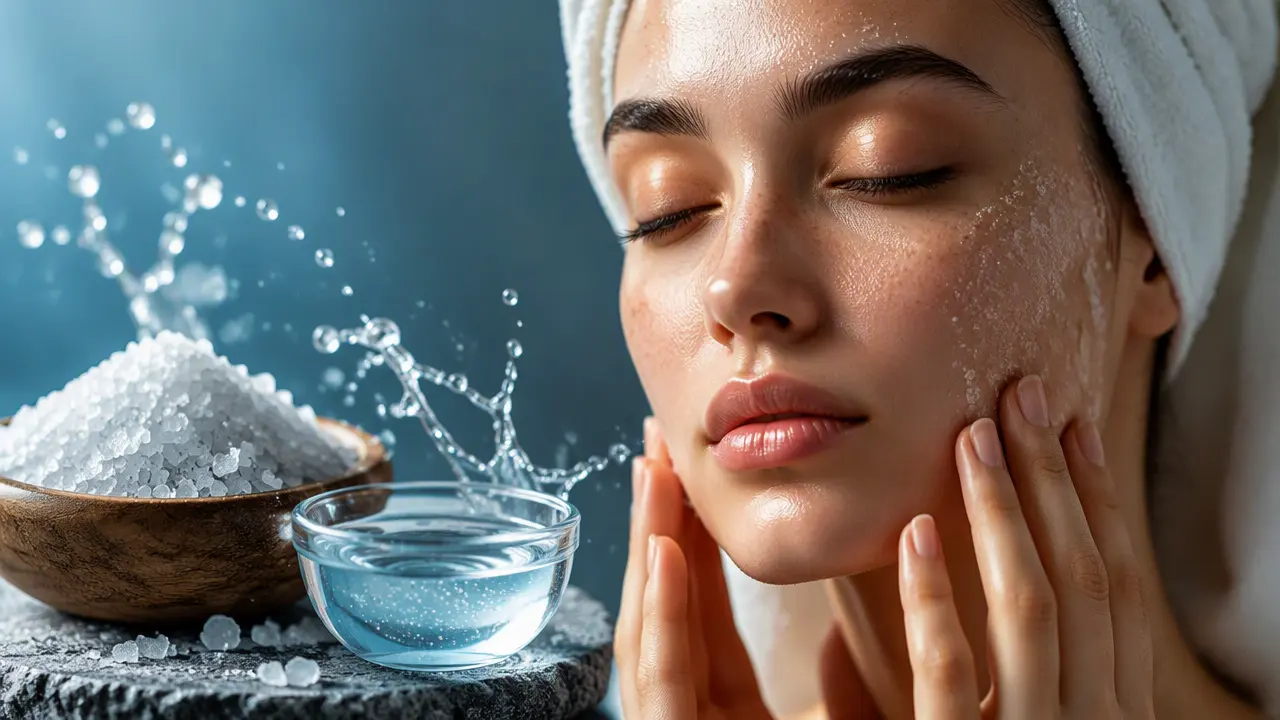 آب نمک برای صورت چه فوایدی دارد؟