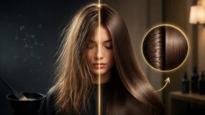 آیا کراتین مو رنگ آن را تغییر می دهد؟ بررسی تاثیر کراتین بر رنگ مو