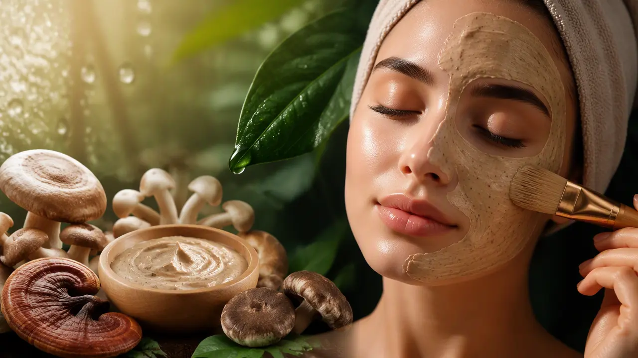 ماسک گیاهی قارچ چیست؟ فواید آن برای جوانسازی و شادابی پوست