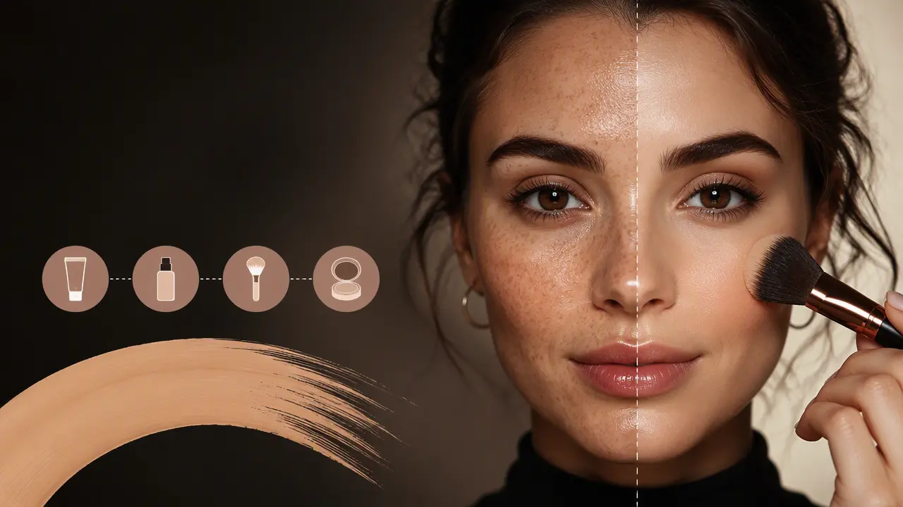 چطور کک و مک را با آرایش بپوشانیم؟ آموزش مرحله به مرحله