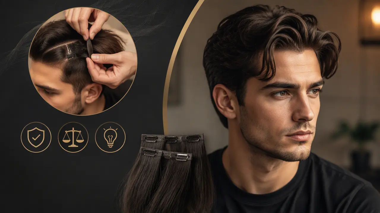 اکستنشن مو مردانه چیست؟ مزایا، معایب و نکات مهم قبل از انجام