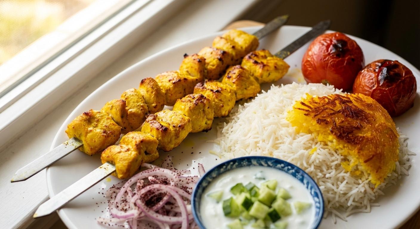 راز خوشمزه تر شدن جوجه کباب