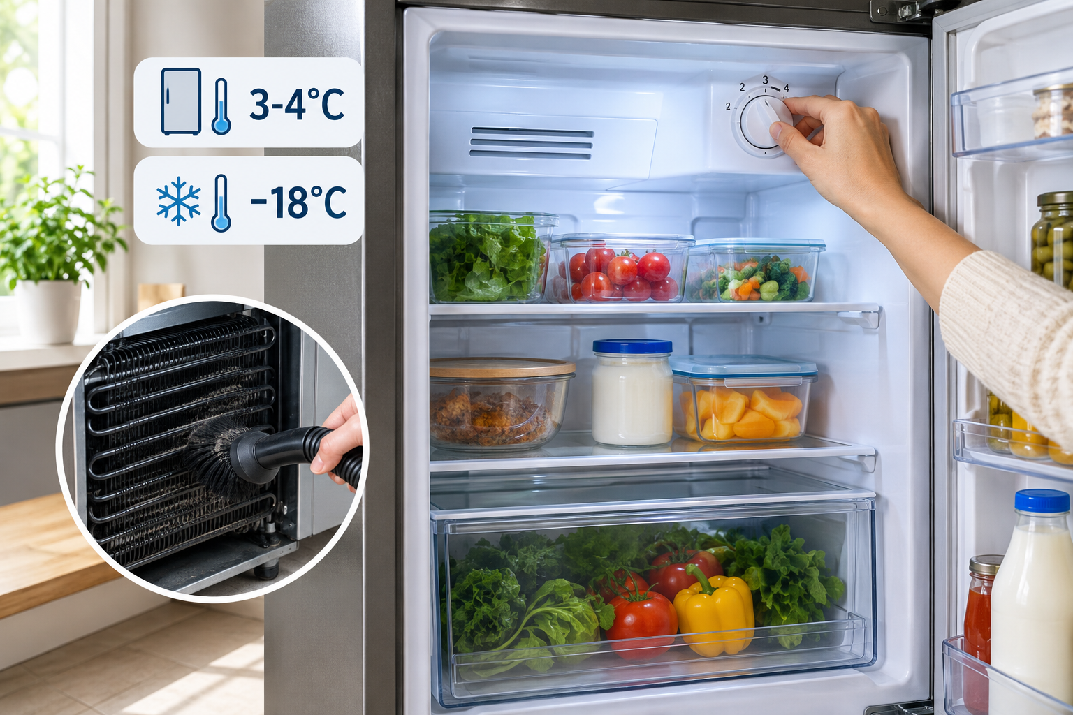 علت یخ زدن داخل یخچال بدون برفک