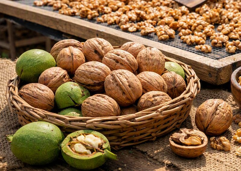 بهترین روش نگهداری گردو در خانه