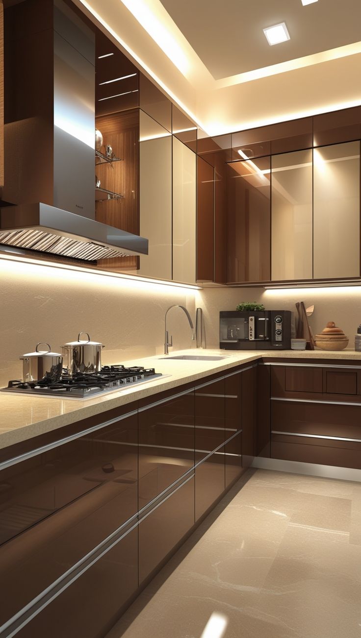 مدل کابینت های گلاس