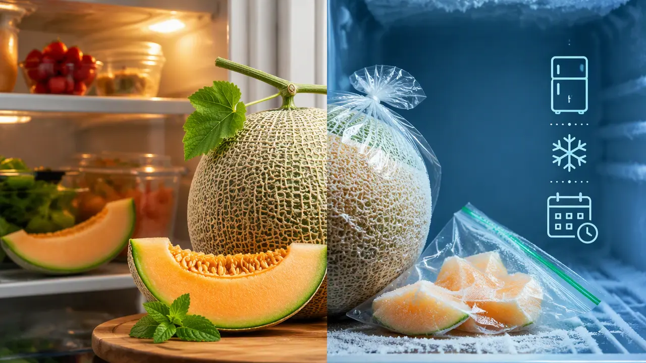 نحوه نگهداری طالبی در یخچال و فریزر برای مدت طولانی + مدت زمان نگهداری