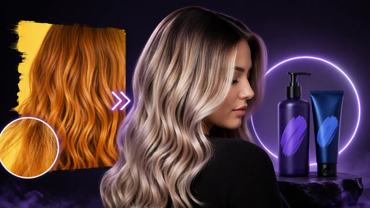 چطور تناژ زرد و نارنجی مو را از بین ببریم؟