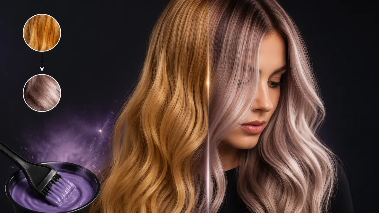 چطور تناژ زرد و نارنجی مو را از بین ببریم؟