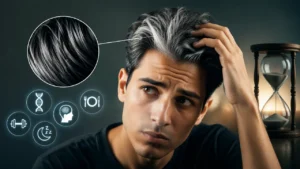 چرا مو در جوانی سفید می شود؟ بررسی علت ها و عوامل موثر