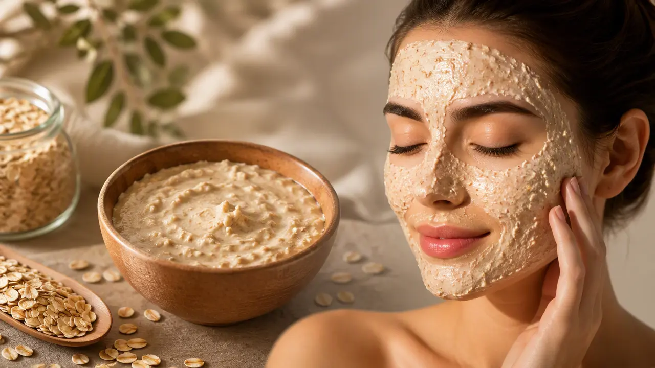 ماسک جو برای زیبایی پوست