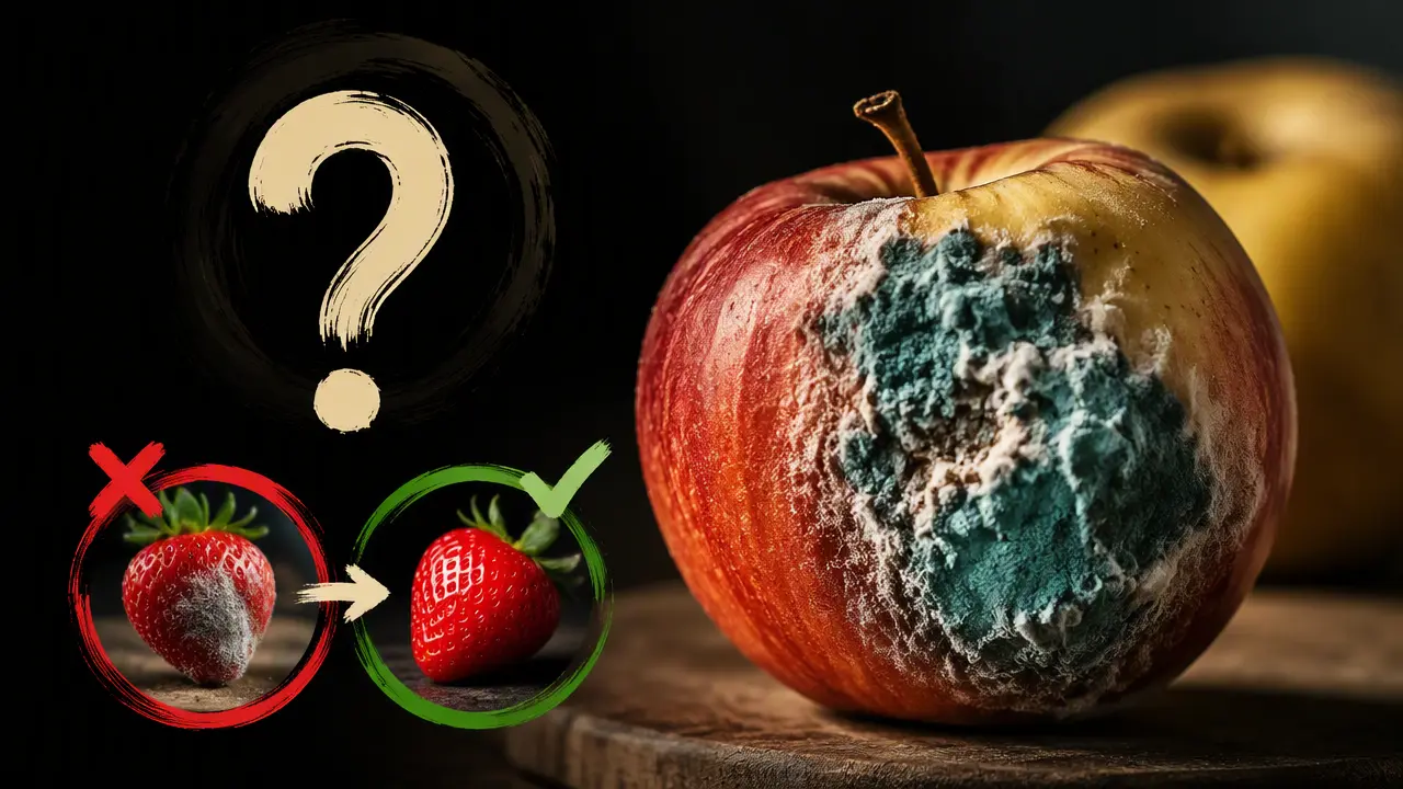میوه کپک زده را چکار کنیم؟ میتوان میوه کپک زده را خورد؟