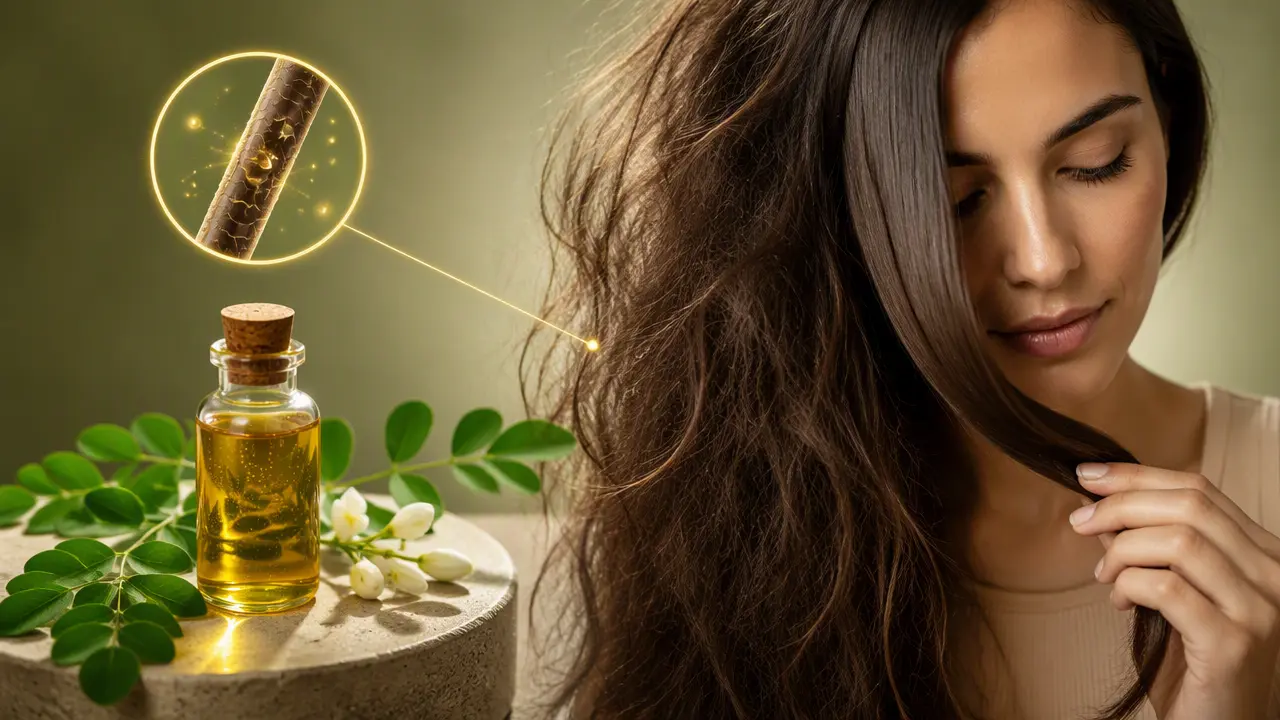 خواص روغن مورینگا برای پوست و مو