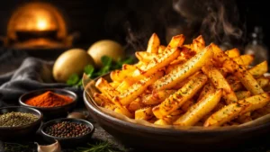 بهترین ادویه برای سیب زمینی سرخ کرده و تنوری به سبک بیرون