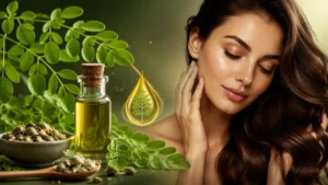 خواص روغن مورینگا برای پوست و مو؛ از آبرسانی تا تقویت موها