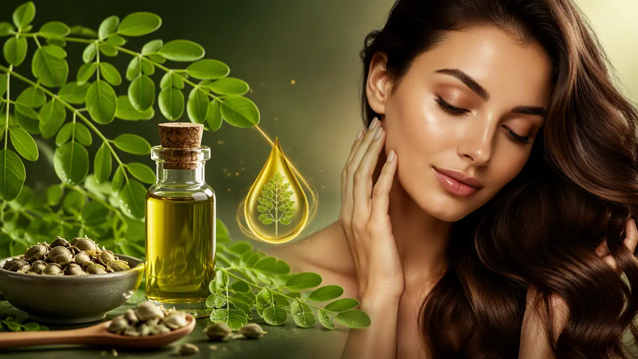 خواص روغن مورینگا برای پوست و مو؛ از آبرسانی تا تقویت موها