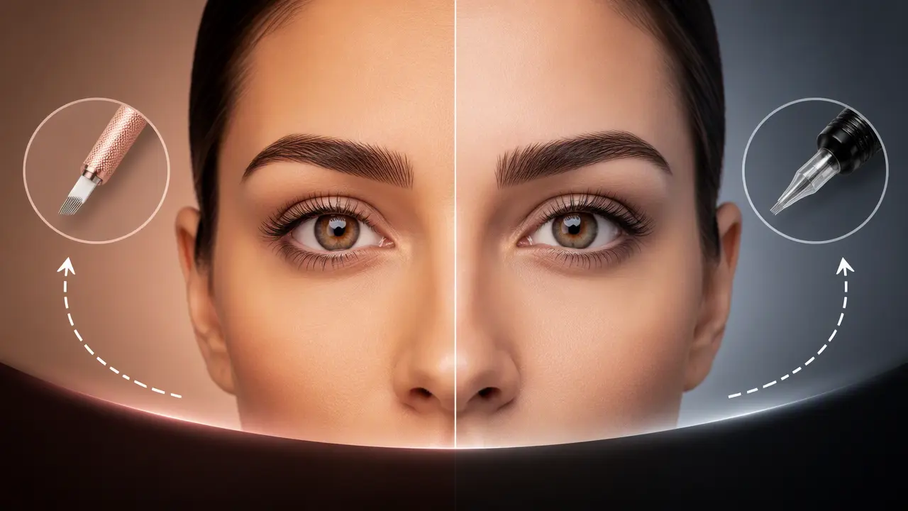 تفاوت دیجیتال بلیدینگ و میکروبلیدینگ چیست؟