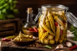 طرز تهیه ترشی بامیه شور خانگی ساده و خوشمزه به همراه فوت و فن