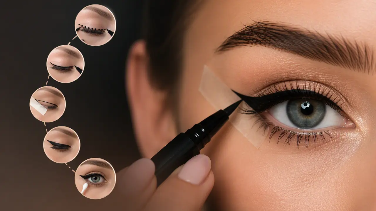 آموزش خط چشم برای مبتدی ها