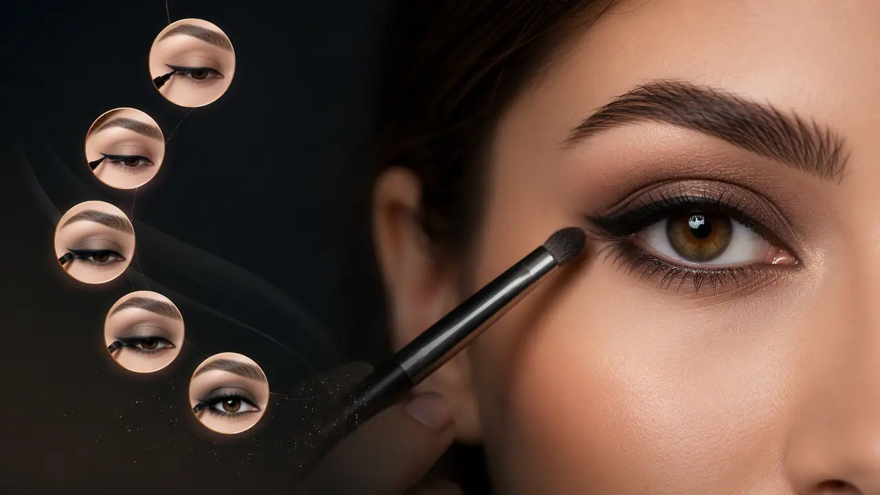 چگونه خط چشم را محو کنیم؟