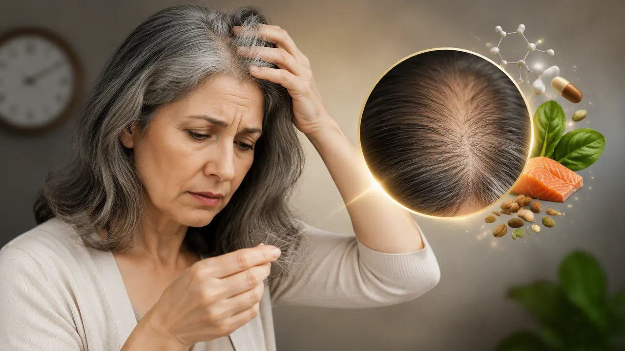 ریزش مو در یائسگی چرا اتفاق می افتد؟