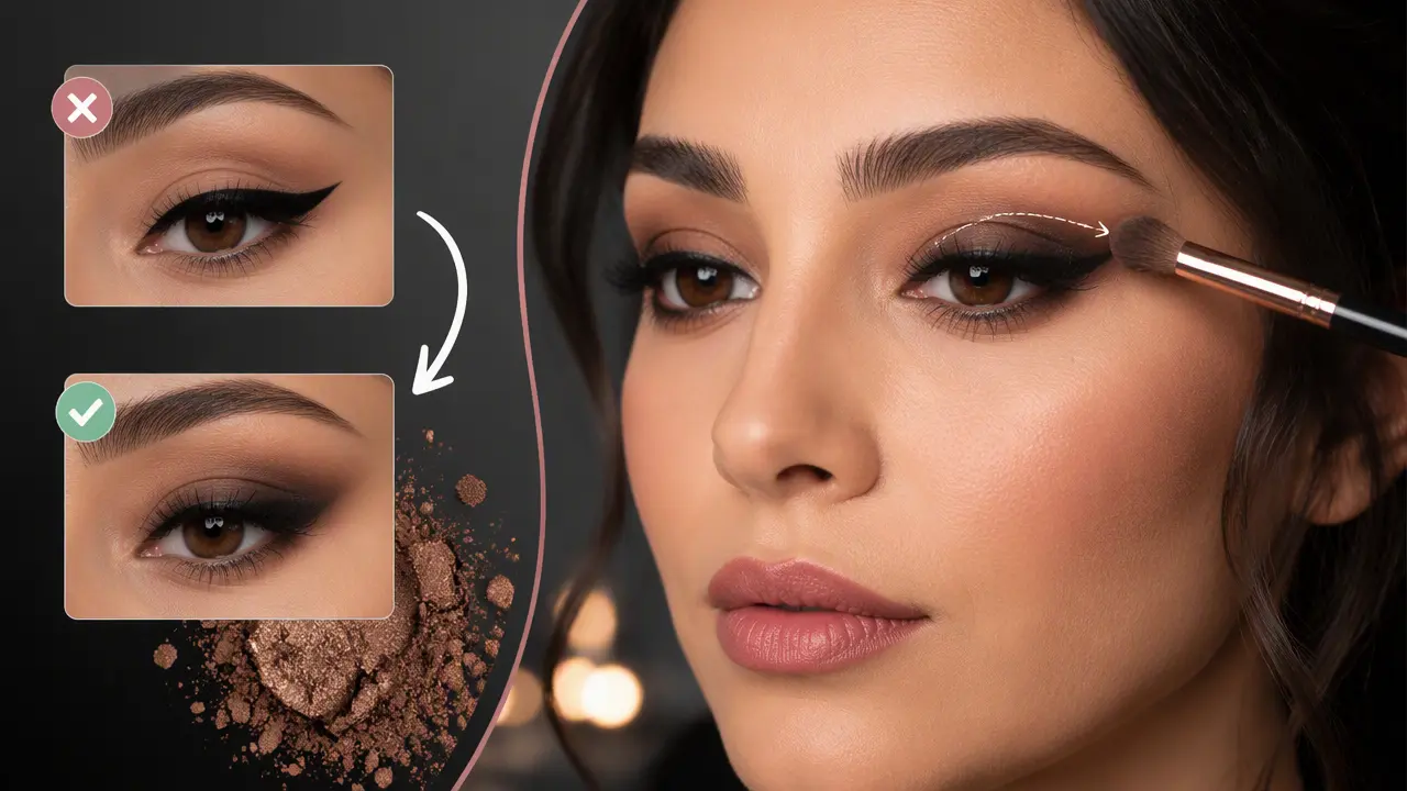 چگونه خط چشم را محو کنیم؟ تکنیک هایی برای آرایش چشم تمیز و زیبا