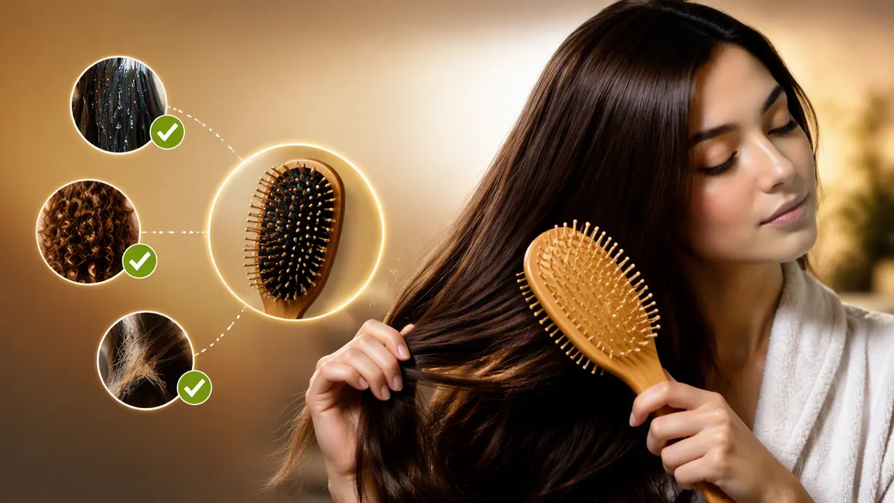 بهترین روش شانه زدن مو چیست؟