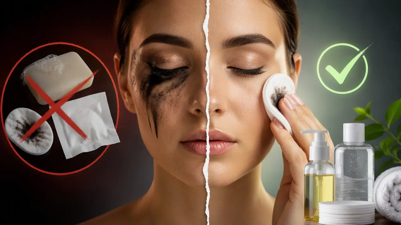 آرایش ضد آب را با چه چیزی پاک کنیم؟