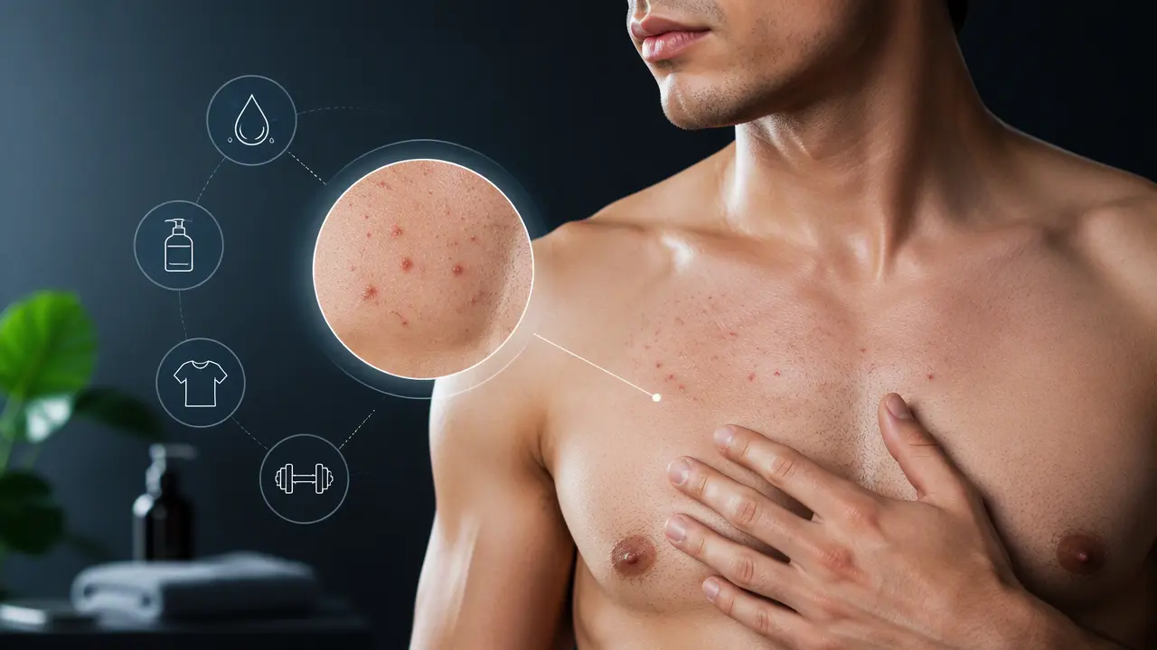 چگونه جوش های سینه را از بین ببریم؟