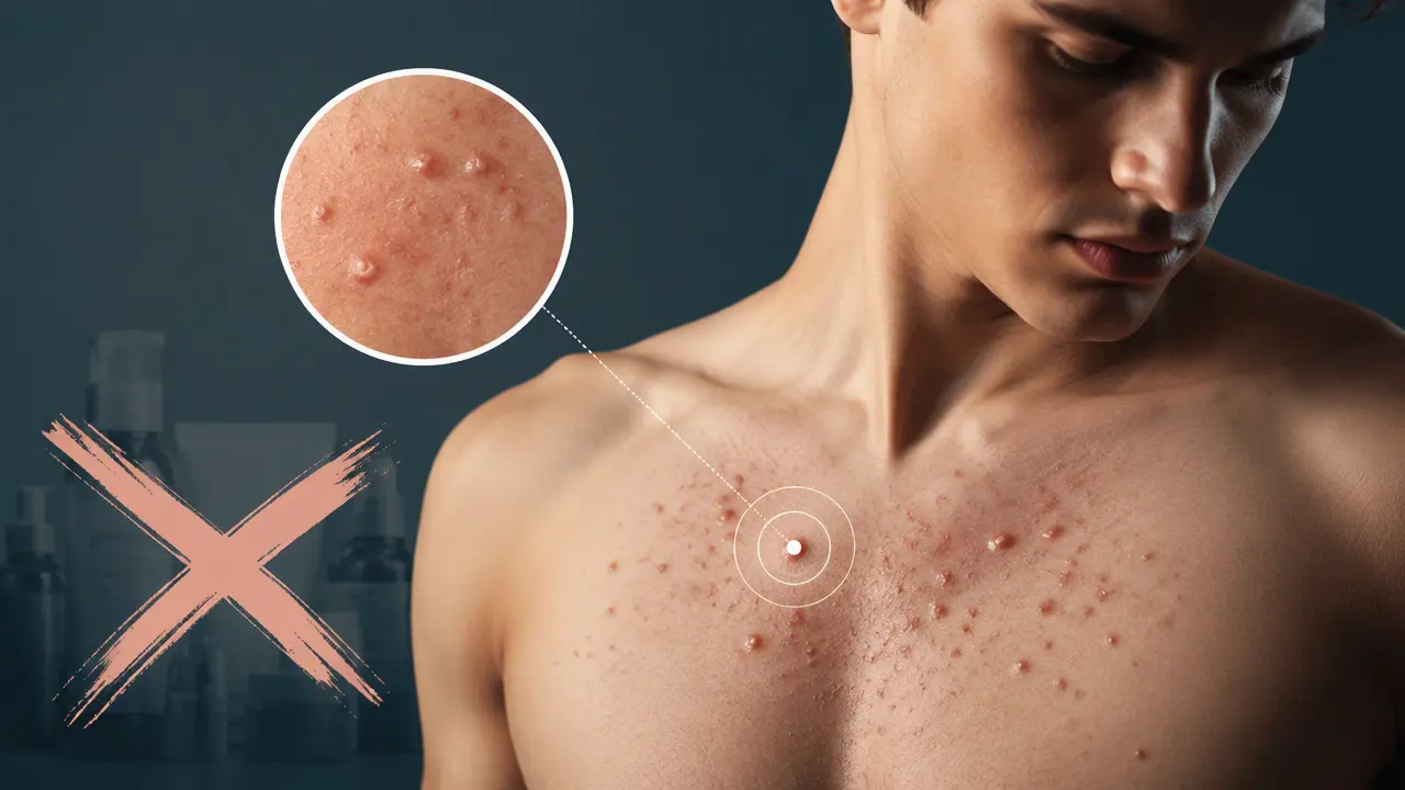 چگونه جوش های سینه را از بین ببریم؟