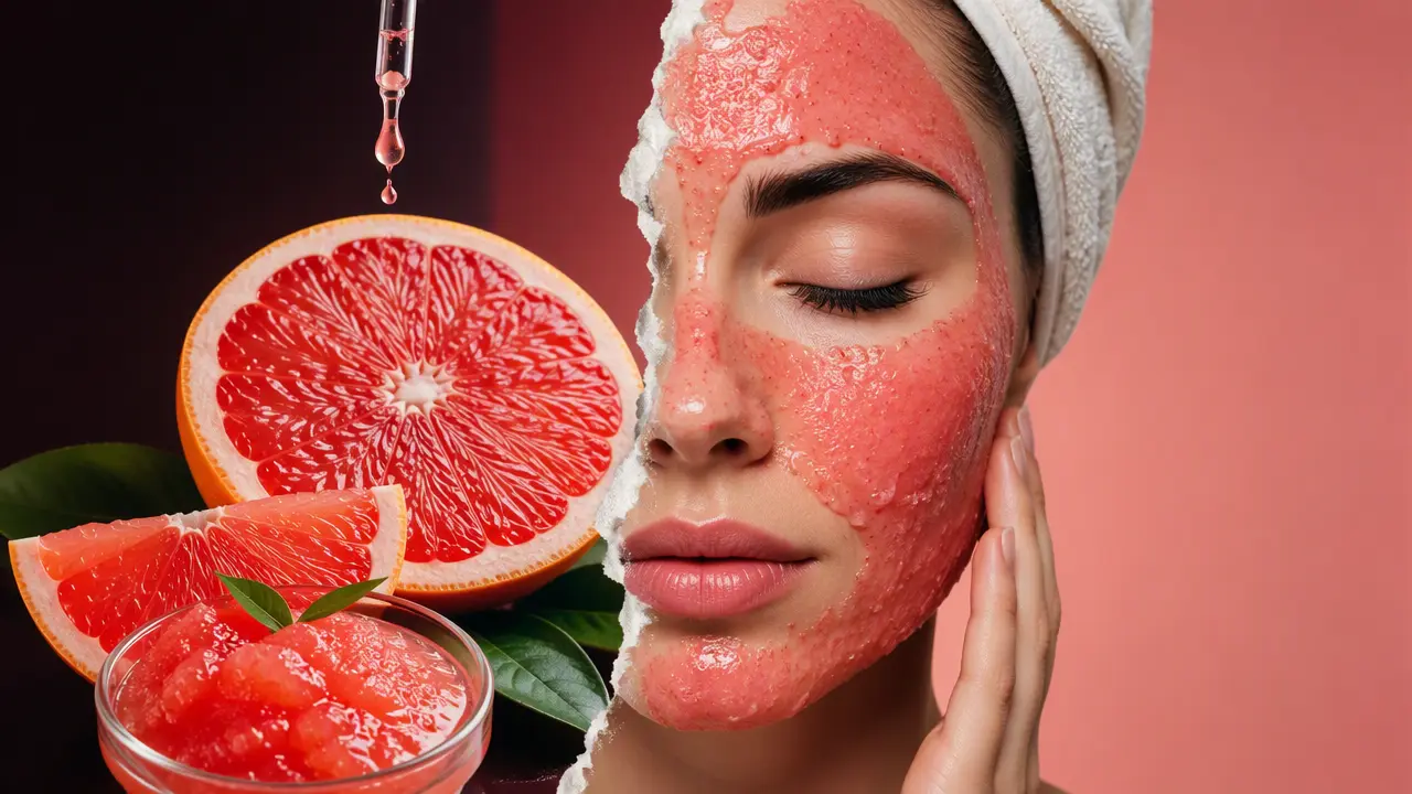 ماسک گریپ فروت برای پوست