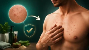 چگونه جوش های سینه را از بین ببریم؟ راهکارهای ساده و کاربردی