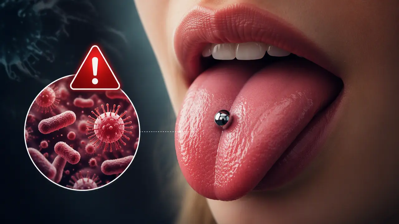 پیرسینگ زبان چه عوارضی دارد؟